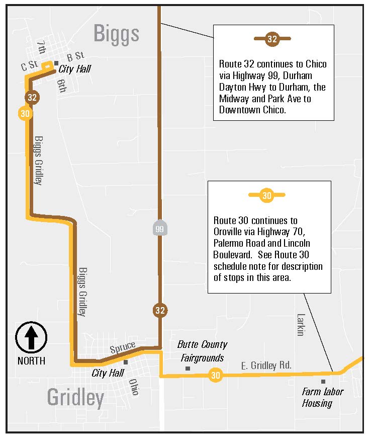 Bus, Taxi, and Air Service City of Gridley